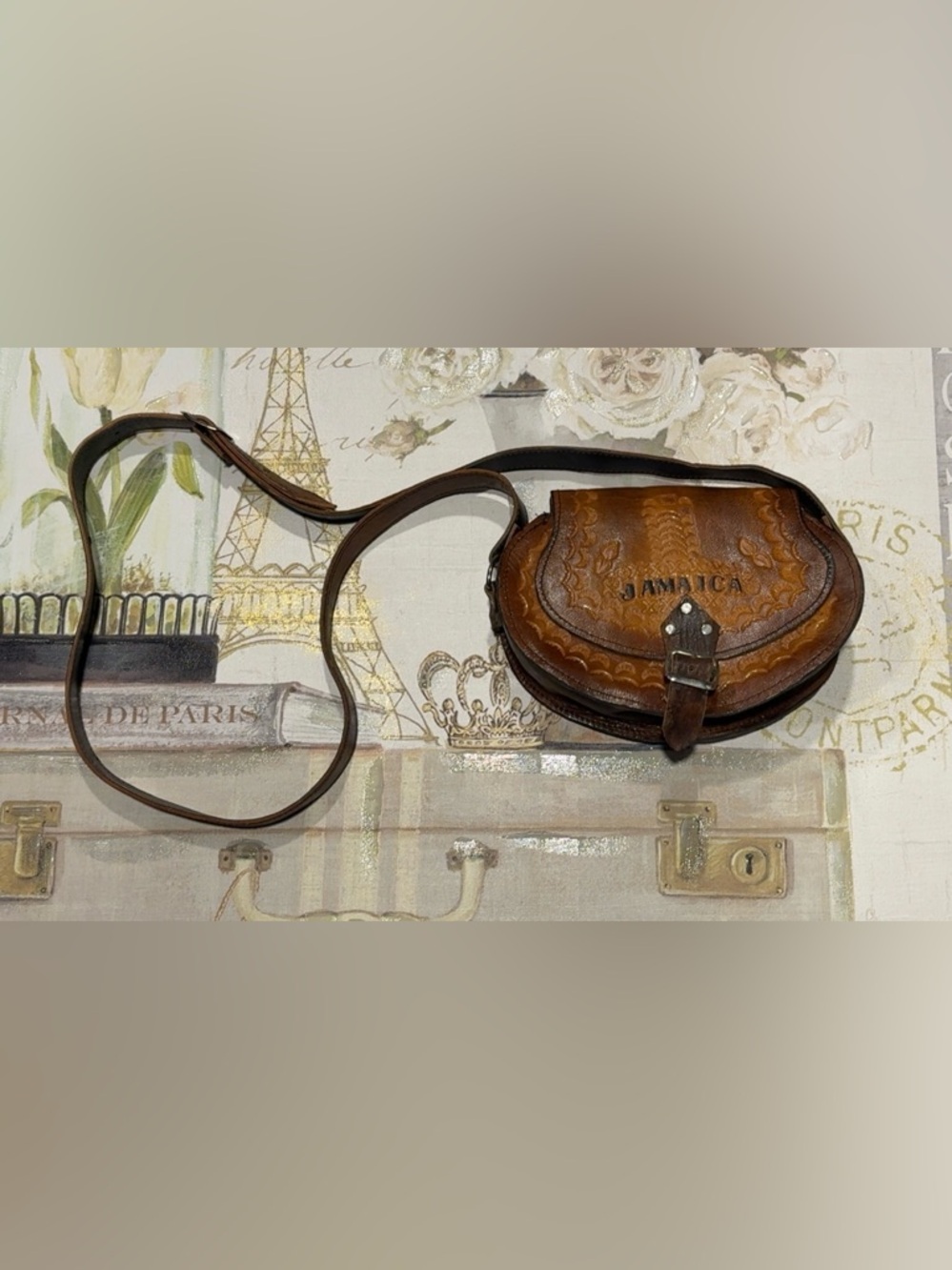 Original handmade "Jamaica" bag genuine leather - Picture 3 of 3